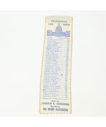 Presidential Book Marker Republican 1969  Washington to Nixon - $98.69 MXN
