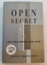 Open Secret : Gay Hollywood--1928-1998 by David Ehrenstein Signed 1st Edition - £31.54 GBP