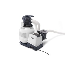INTEX 26645EG SX2100 Krystal Clear Sand Filter Pump for Above Ground Pools, 12in - £284.85 GBP