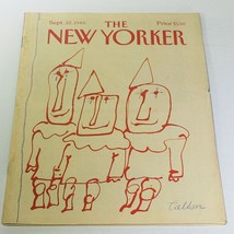 The New Yorker: September 22 1986 - Full Magazine/Theme Cover Robert Tallon - £14.21 GBP