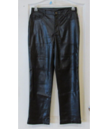 Joie Limited Edition Imitation Leather Pant Black Women&#39;s Sz 4 NWT MSPR$148 - $27.84