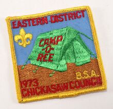 1973 Eastern District Camporee Chickasaw Council Boy Scouts of America B... - $6.90