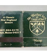 Bethel Inn Country Club Matches Matchbooks Lot Of 2 Vintage Resort Maine... - $27.15 CAD