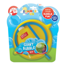 Giant Bubble Kit Includes Bubble Mix children Summer Outdoor Kids Toys - £6.86 GBP