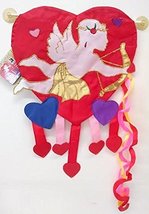 Cupid and Heart 3D Garden Flag (flag pole not included) - $14.85
