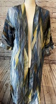 La Fee Maraboutee Kimono Blue Multicolor Womens 36 Approx US M - $226.65 MXN