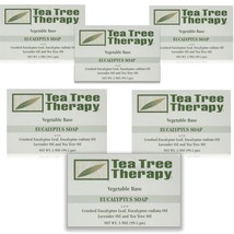 Tea Tree Therapy Vegetable Base Bar Soap, Eucalyptus, 6 Count - £40.75 GBP