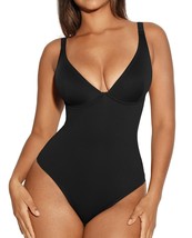 FeelinGirl Shapewear Bodysuits for Women Tummy Control Body Suits Deep V... - $19.62