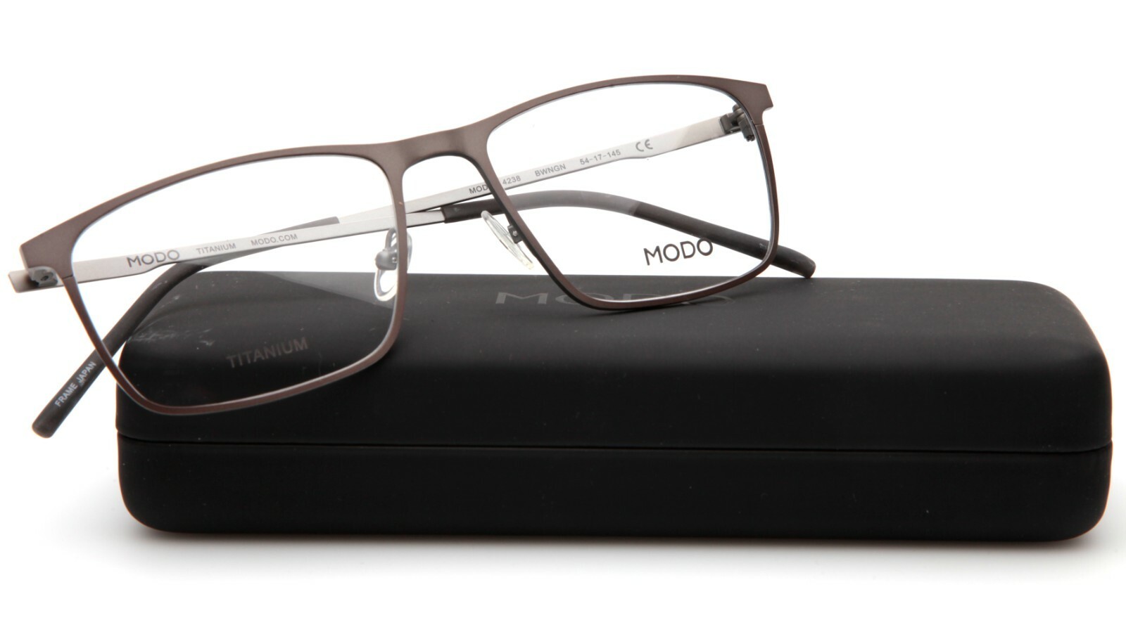 NEW MODO 4238 BWNGN Brown Gunmetal EYEGLASSES FRAME 54-17-145mm B38mm - $140.13