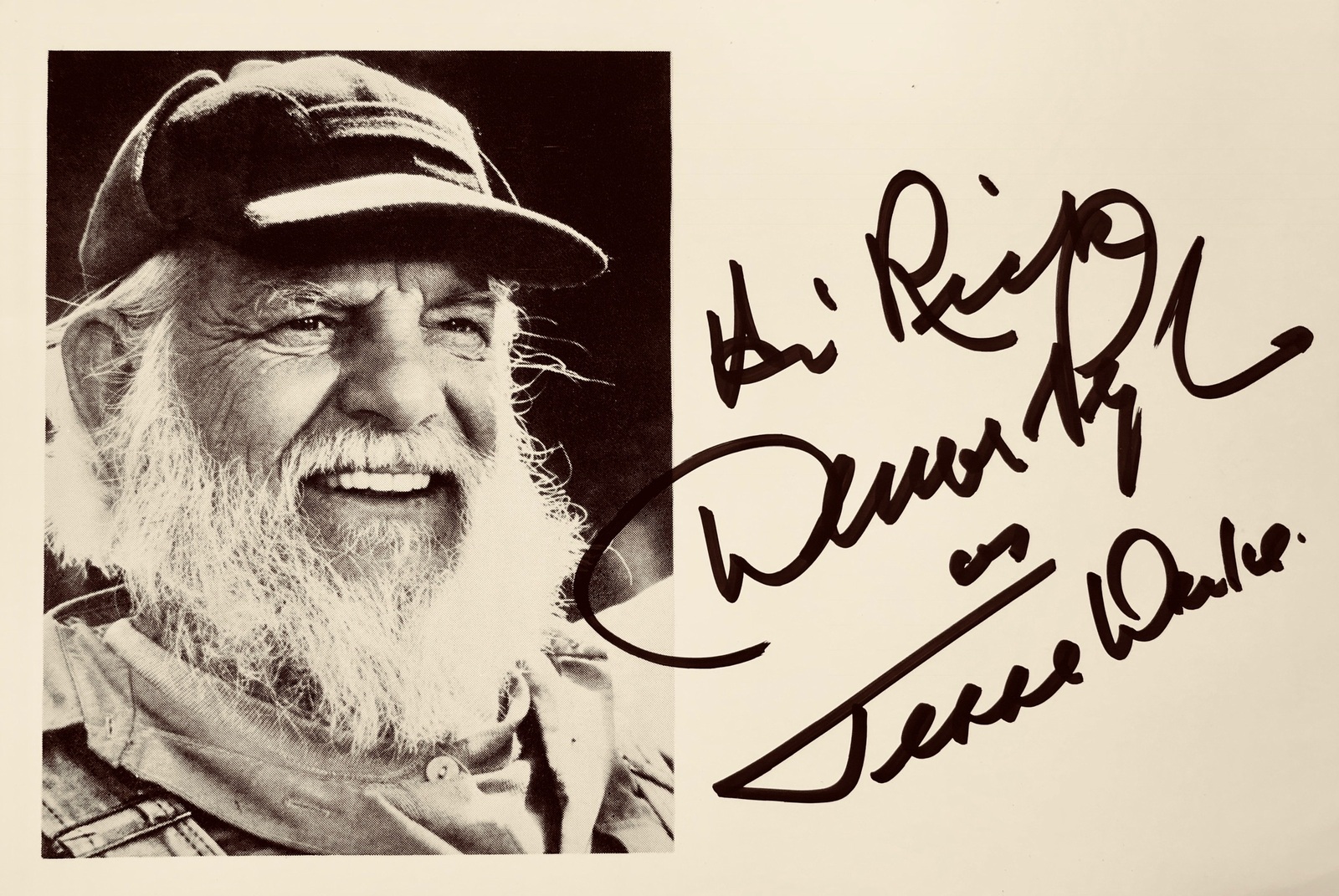 DENVER PYLE AUTOGRAPHED SIGNED 4x6 PHOTO THE DUKES OF HAZZARD JESSE DUKE w/COA  - $129.99