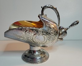 RAIMOND SILVER PLATE SUGAR SCUTTLE WITH SCOOP - £26.90 GBP