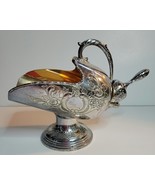 RAIMOND SILVER PLATE SUGAR SCUTTLE WITH SCOOP - £26.59 GBP
