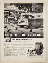 1961 Print Ad Kelly Springfield Tires GMC Bread Truck Cumberland,Maryland - £10.48 GBP