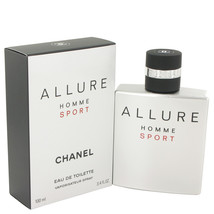Chanel Allure Homme Sport Cologne 3.4 Oz Eau De Toilette Spray  image 5