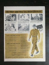 Vintage 1950 Dickie Shorts &amp; Pants Full Page Original Ad 1221 - $6.64
