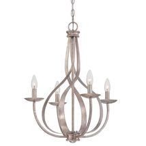 Quoizel Serenity 4 Light 20-in Wide Candle Style Chandelier - £328.81 GBP