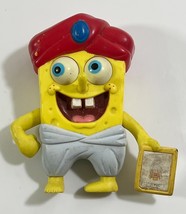 Vtg Spongebob Squarepants Atlantis Figure 2007 Red Turban Swami Burger King - $6.77 CAD