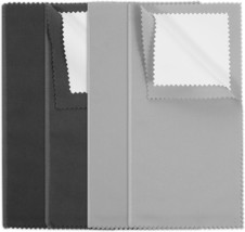 BOHUIZ 4 Pcs Silver Polishing Cloth Multi Layer Double Sided Jewelry Cle... - $17.47
