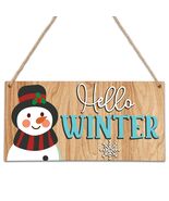Snowman Winter Welcome Sign Front Door Decor Wooden Hanging Plaque A15 - $207.34 MXN Snowman Winter Welcome Sign Front Door Decor Wooden Hanging Plaque A15 - $207.34 MXN