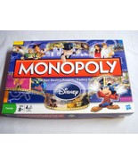 Monopoly Disney Edition 2009 With Golden Tinkerbell Mover Hasbro - $188.29 MXN