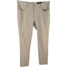 Dunning Golf Pants Mens size 34x30 Flex Performance Khaki Stretch Measur... - $34.65