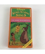 Disney Sing Along Songs VHS Tape The Bare Necessities Jungle Book Vintag... - £19.43 GBP
