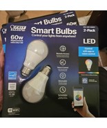 (6-Pack) Feit Electric Smart Wi-Fi LED Bulbs 60W Equivalent Alexa Siri G... - $722.78 MXN