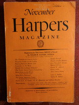 HARPER&#39;S November 1927 George Seldes Gerald W. Johnson Wilbur Daniel Steele - £10.32 GBP