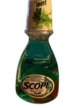 Scope Original Mint Mouthwash Vintage Plastic Bottle 8.4 FL. OZ. 2006 Se... - $14.76
