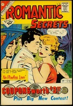 Romantic Secrets #32 1961- Charlton Romance comic- FN - £29.59 GBP