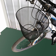 Bicycle Bike Durable Iron Wire Mesh Basket Front Handlebar Shopping Bask... - £7.04 GBP