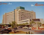 The Riviera Hotel Postcard Las Vegas Nevada 1955 Ferris Scott YV-4 - £9.34 GBP