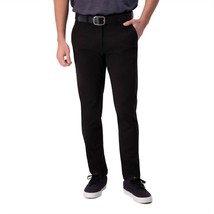 Haggar Plain Stretch Chino Slim Fit Pants Black - $582.74 MXN