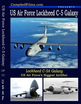 US Air Force Lockheed C-5 Galaxy America&#39;s largest Cargo Aircraft - £14.00 GBP