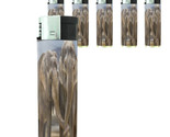 Butane Electronic Lighter Set of 5 Elephant Design-005 Custom Nature - £12.59 GBP