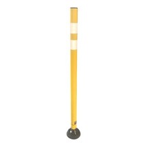 Gorilla Post Magnetic Yellow Impact Recovery Delineator Bollard Sign Post 48" B image 2