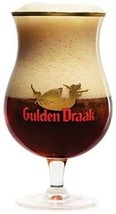 Gulden Draak Signature Belgian Beer Stemmed Chalice Glass - $29.69