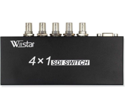 4x1 3Gb/s SDI Switcher with ReClock Technology, Supports SD-SDI, HD-SDI ... - £30.16 GBP