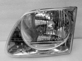 Driver Left Headlight (Clear Lens) Fits 97-03 Ford F150 Pickup 04 Heritage 15533 - £45.14 GBP