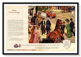 Standard Oil Hoosier Horseless Carriage Ad Vintage 1962 Magazine Adverti... - £7.60 GBP