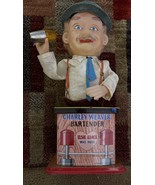 VINTAGE 1960’s  Charlie Weaver Bartender-   Battery Operated Tin Toy Not... - $45.00
