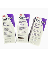 3 Pack CeraVe Skin Renewing Eye Cream For Wrinkles, Under Eye Cream 0.5 oz - $18.80