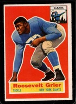 1956 Topps #101 Roosevelt Grier Exmt (Rc) Ny Giants Hof *X38911 - £77.28 GBP