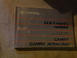1991 TOYOTA CAMRY ALL-TRAC 4WD Owners Manual  FACTORY DEALERSHIP  x - $39.99