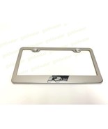 3D R LINE Emblem Stainless Steel Chrome Metal License Frame Atlas Tiguan... - $31.46 CAD