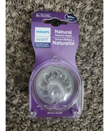 Philips Avent Natural Response Nipple  Baby Bottle Nipple 2 Pack 1M+ Sealed - £6.78 GBP