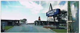 Ontario Postcard Niagara Falls Space Motel Long Card - £1.69 GBP