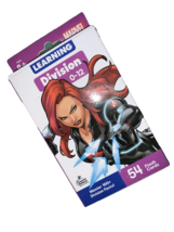 Kid&#39;s MARVEL DIVISION 0-12 Flash Cards Children&#39;s Math Learning Practice Set - £11.59 GBP