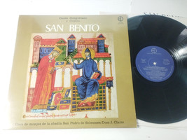 San Benito Gregorian Chant And Organ Choir San Pedro Solesmes LP 12&quot; Vin... - $33.44