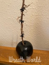 New Handmade Black Halloween Poison Apple Fake Bake Props Spiders - £18.03 GBP